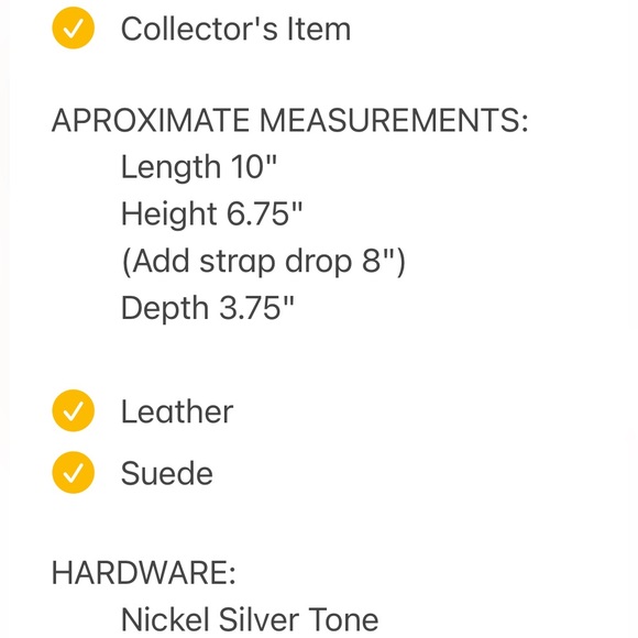 RARE Coach Collector's Item Vintage RARE (Host Pick) - Picture 13 of 14